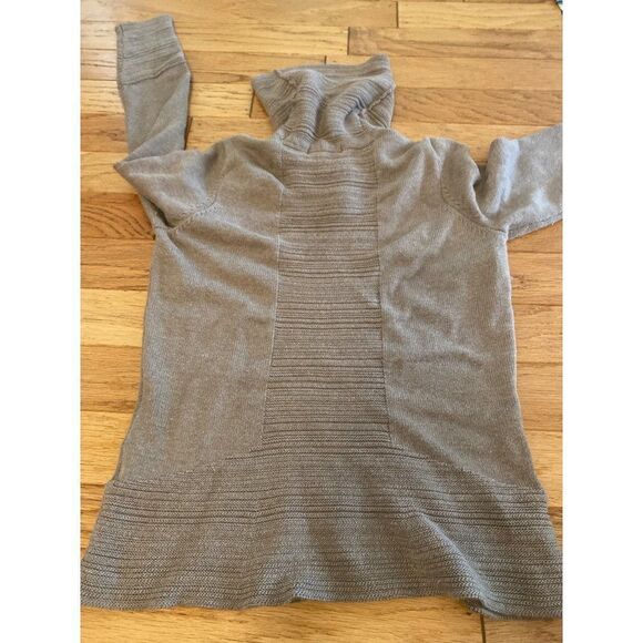 Calvin Klein, women's being cowl neck long sleeve pullover cotton sweater sz med - Picture 5 of 9